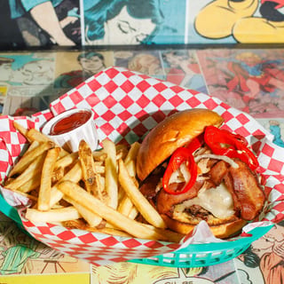 Cowboy burger
