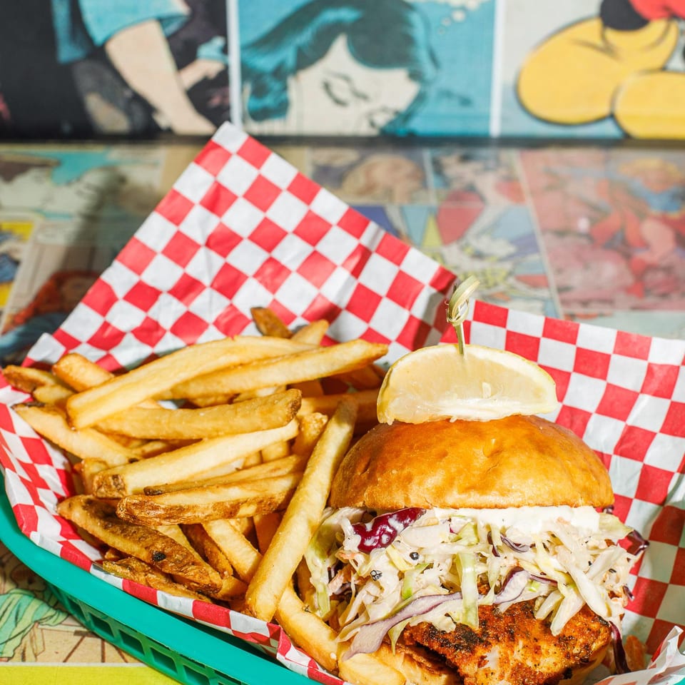 Delicious Fish Sandwich