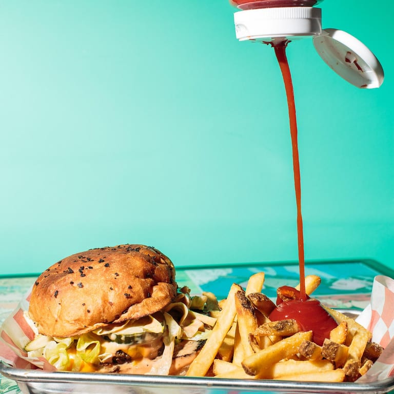 Indulge in Our Cheeseburger